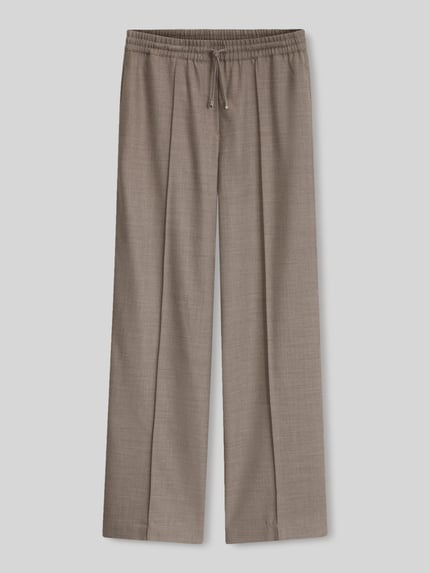 BOSS Regular Fit Hose mit High Waist Sand 2