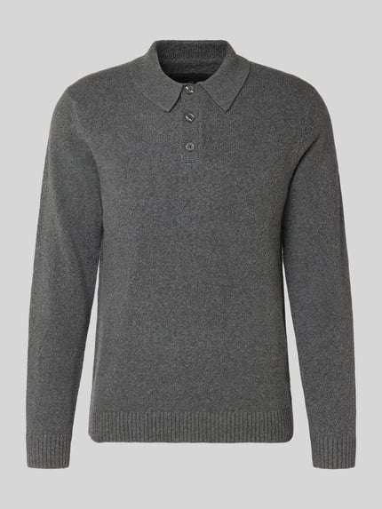 Gebreide pullover met polokraag, model 'MAVERICK' Shop The Look MANNEQUINE