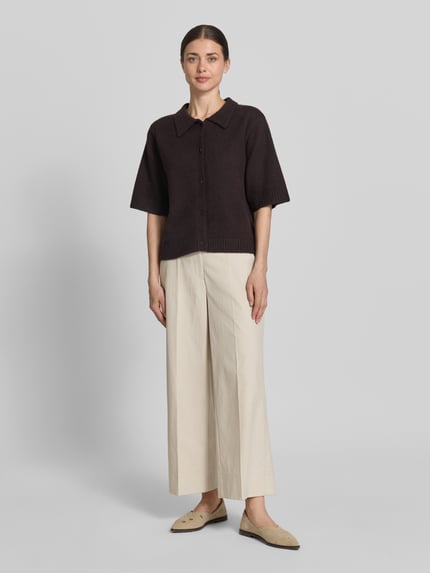 CAMBIO Stoffhose mit Eingrifftaschen Modell 'CARA' Sand 1