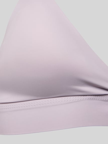 MAGIC Bodyfashion Biustonosz typu bralette w stylu kopertowym model ‘Dream’ Fiołkoworóżowy 2