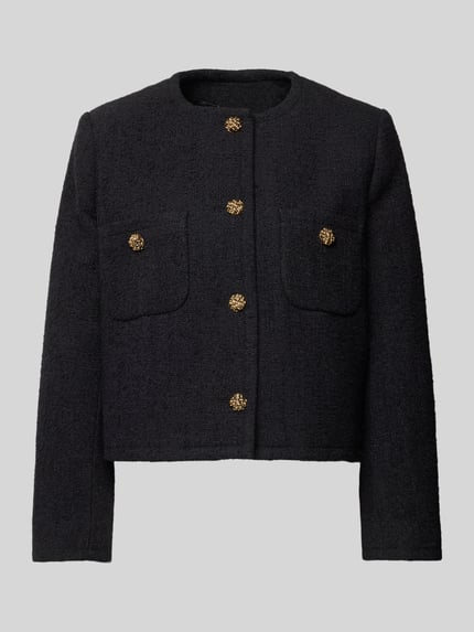 ba&sh Blazer mit aufgesetzten Brusttaschen Modell 'MEREDITH' Black 2