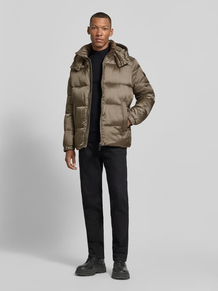 JOOP! COLLECTION Bomberjacke mit Kapuze Modell 'JO-400Maddow' Oliv 1