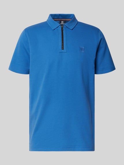 LERROS Regular Fit Poloshirt mit Logo-Detail Petrol 2