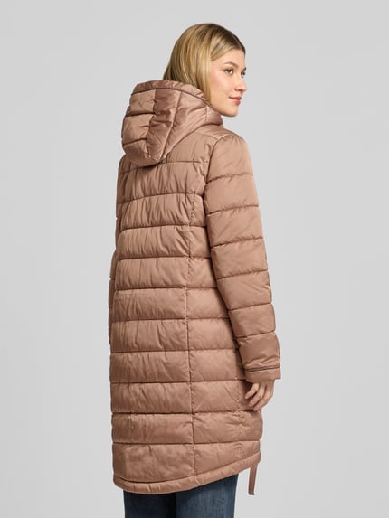 monari Steppmantel mit Reißverschlusstaschen Cognac 5