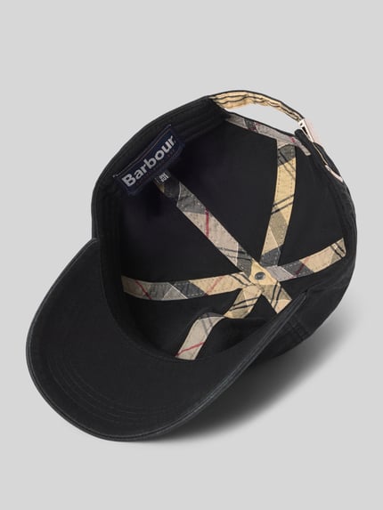 Barbour Cap aus reiner Baumwolle Modell 'CASCADE' Black 2