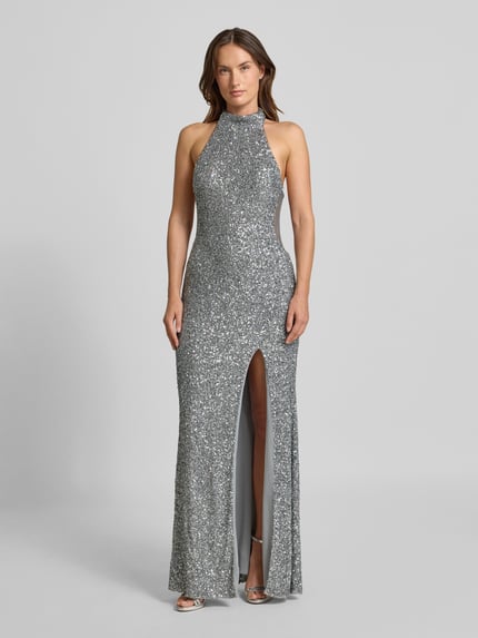 Hey Kyla Abendkleid mit Ziersteinbesatz Mint 4