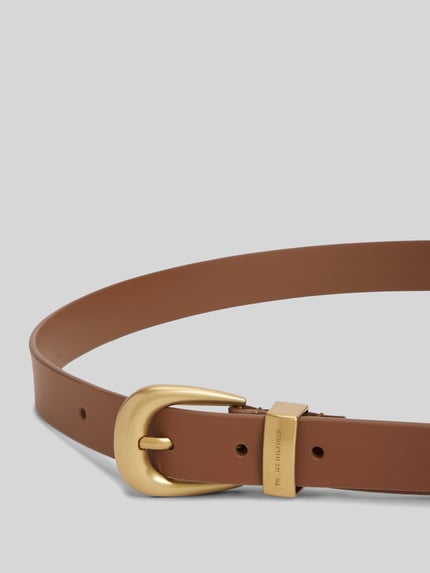 Tommy Hilfiger Gürtel aus reinem Leder Modell 'NEW WEST 2.5' Cognac 3