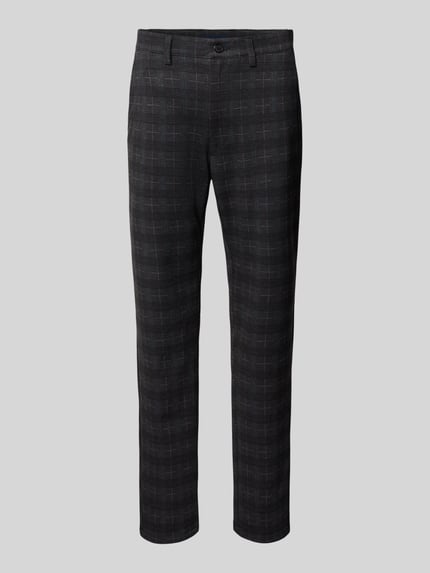 Christian Berg Men Slim Fit Hose mit Gesäßtaschen Mittelgrau 2