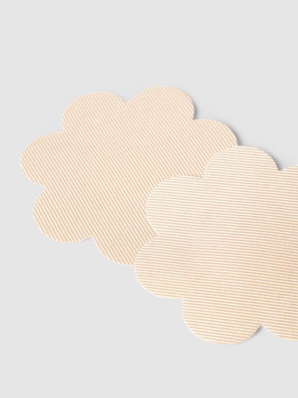 MAGIC Bodyfashion Tepelbedekkingen in een set van 6 stuks, model 'SECRET COVERS' Beige - 2