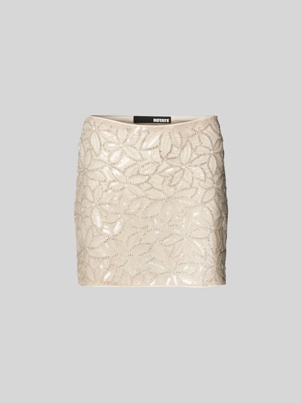 minirok met siersteentjes Shop The Look MANNEQUINE