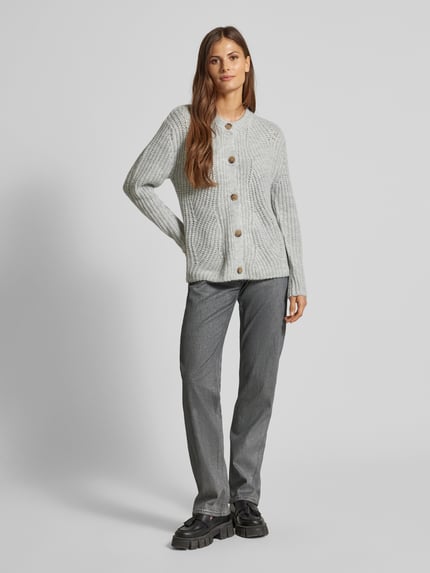 s.Oliver RED LABEL Straight Fit Jeans mit Baumwoll-Anteil Silber 1
