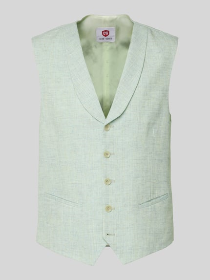 CG – CLUB of GENTS Weste mit Leistentaschen Modell 'Paddy' Mint 2
