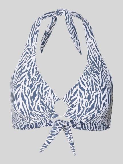 Bikini-Oberteil mit Neckholder Modell 'Nerissa' Shop The Look MANNEQUINE