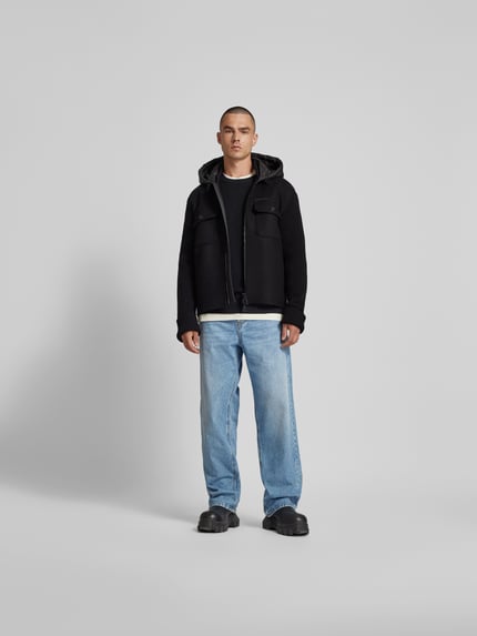 Dsquared2 Overhemdjack met capuchon Zwart - 1