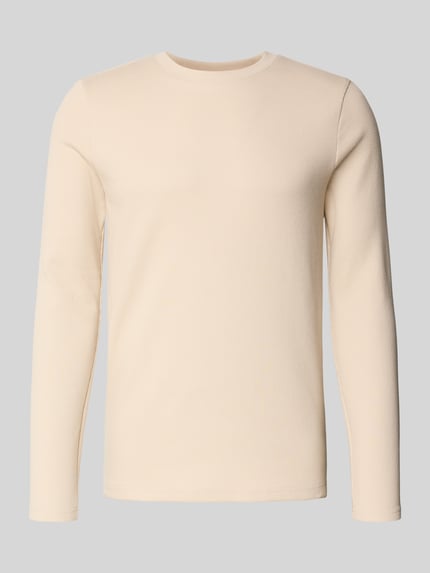 MCNEAL Pullover met ronde hals Zand gemêleerd - 2