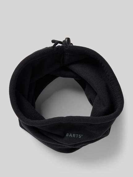 Barts Schal mit Label-Print Black 1