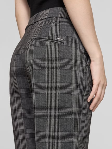 Brax Slim Fit Stoffhose mit Viskose-Anteil Modell 'Maine' Dunkelgrau 3