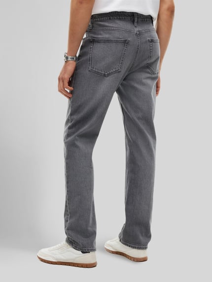 Tommy Jeans Slim Fit Jeans im 5-Pocket Design Mittelgrau 5
