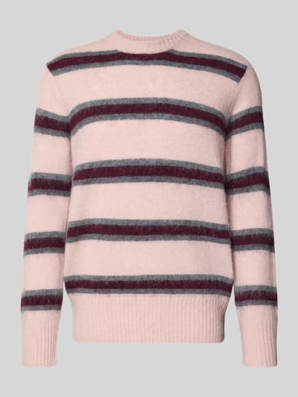 ANNARR Gebreide pullover met alpaca-aandeel model 'JOHAN' Felroze - 2
