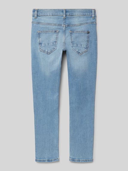 s.Oliver RED LABEL Regular fit jeans met smalle pijpen, model 'SEATTLE' Blauw - 3