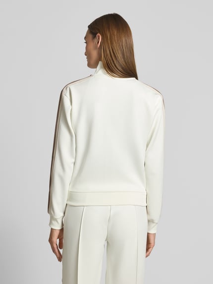 GUESS Activewear Sweatjack met labelprint, model 'YARROW' Offwhite - 5