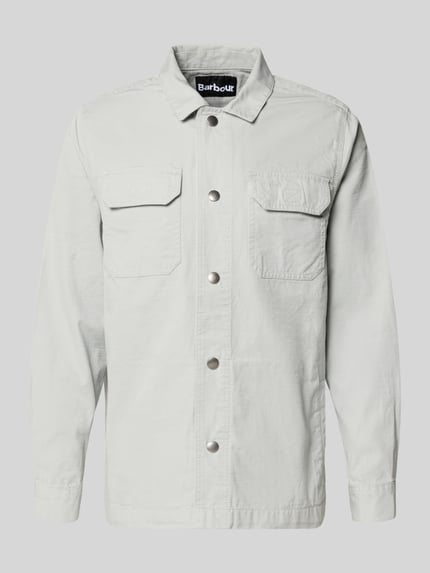 Barbour Regular Fit Freizeithemd aus reiner Baumwolle Hellblau 2