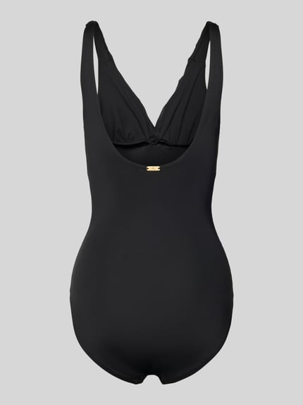 Lauren Ralph Lauren Badpak met Volants Zwart - 3