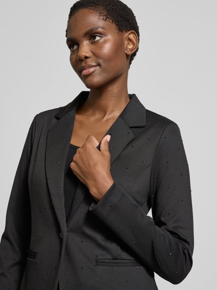 ICHI Blazer mit Reverskragen Modell 'KATE' Black 3