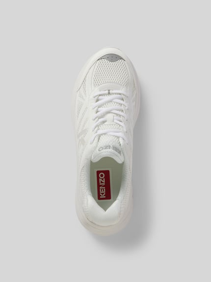 Kenzo Sneakersy z wiązaniem Biały 4