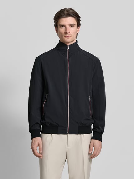 Christian Berg Men Jacke mit Stehkragen Black 4