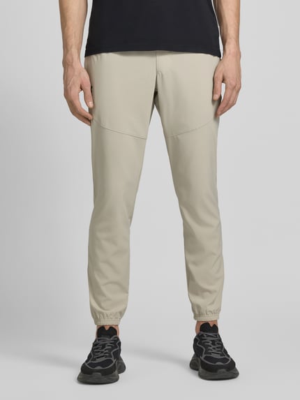 Under Armour Regular Fit Jogger mit Logo-Print Modell 'Vibe' Khaki 4