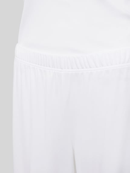 HANRO Pyjama met V-hals Wit - 2