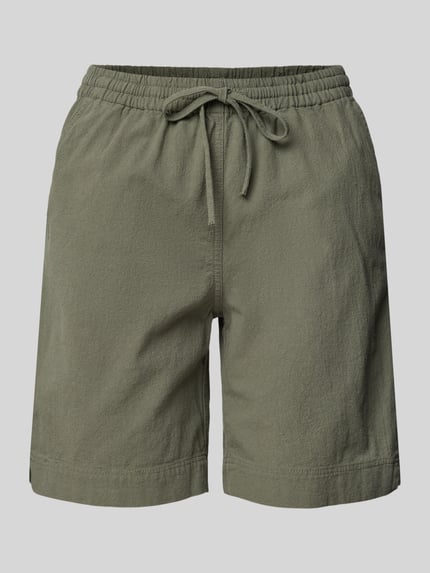 Soyaconcept Szorty o kroju relaxed fit z elastycznym pasem model ‘Cissie’ Khaki 2