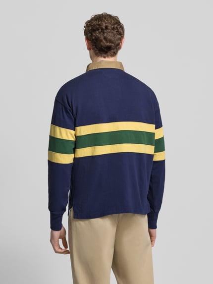 Polo Ralph Lauren Bluza z prążkowanymi mankietami Granatowy 5