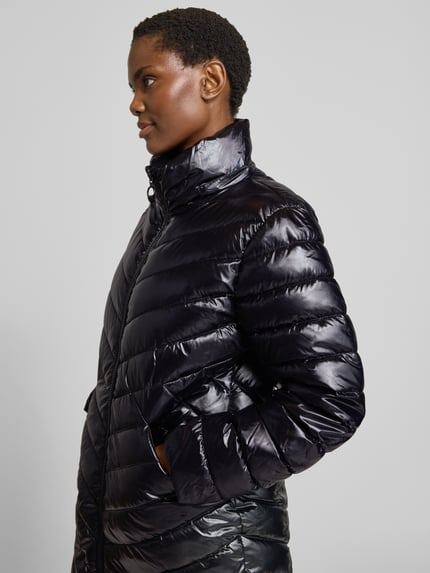 Christian Berg Woman Selection Gewatteerde jas met capuchon Zwart - 3