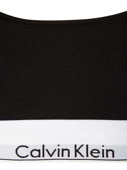 Calvin Klein Underwear Bustier mit Logo-Bund Black 3
