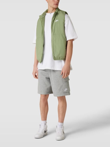 Nike Gilet met labelstitching, model 'CLUB' Lichtgroen - 1