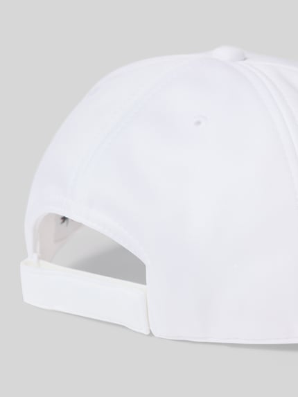 Produktfoto, Baseballpet met logo-applicatie van Lacoste Sport met Klittenbandsluiting, Look: effen, Materiaalverwerking: mesh