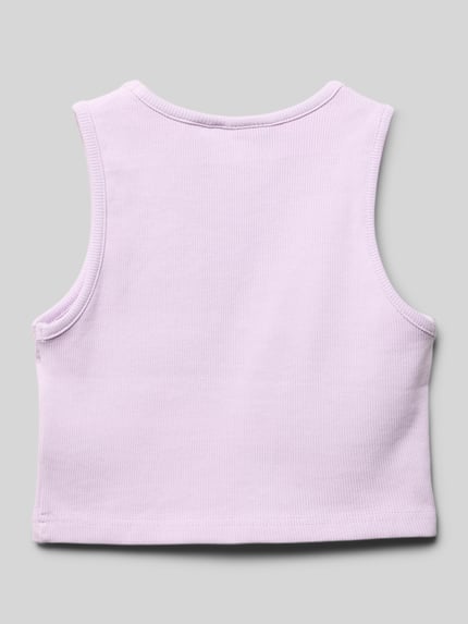 Happy Girls Tanktop met motiefstitchings Lila - 3