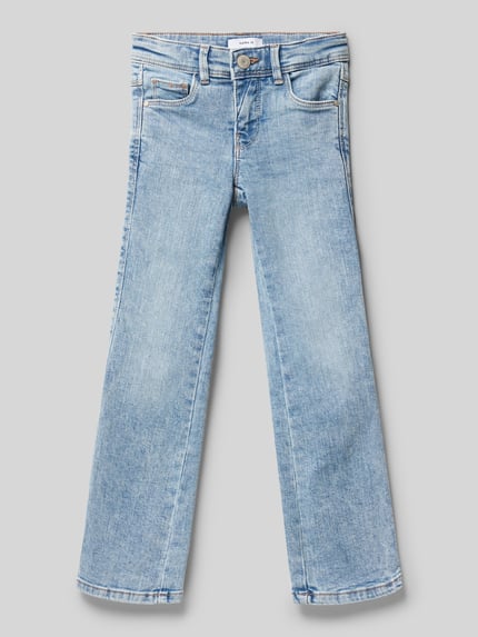 NAME IT Skinny fit jeans met stretch, model 'POLLY' Lichtblauw - 1