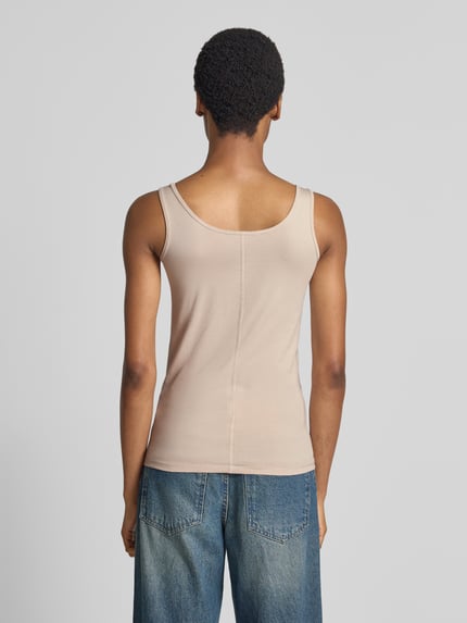 someday. Top krój slim fit z dodatkiem wełny model 'KÄTHI' Beżowy 5