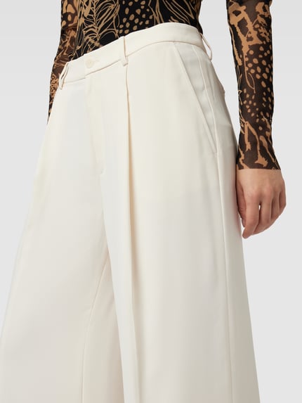 Lauren Ralph Lauren Stoffhose mit Bundfalten Offwhite 3