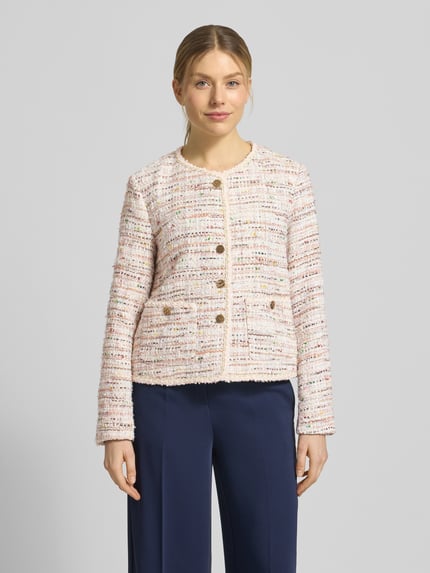 White Label Blazer in bouclé-look Offwhite - 4