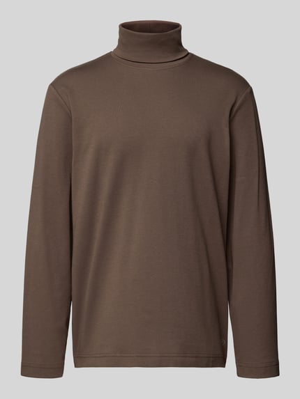 Tom Tailor Regular fit coltrui van katoenmix Middenbruin - 2