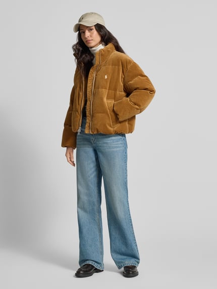 Polo Ralph Lauren Puffer Jacket mit Reißverschluss Camel 1