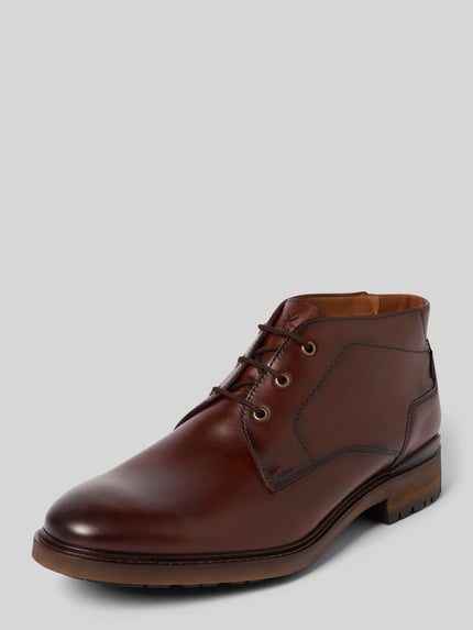 LLOYD Boots met profielzool, model 'VIBE' Cognac - 1