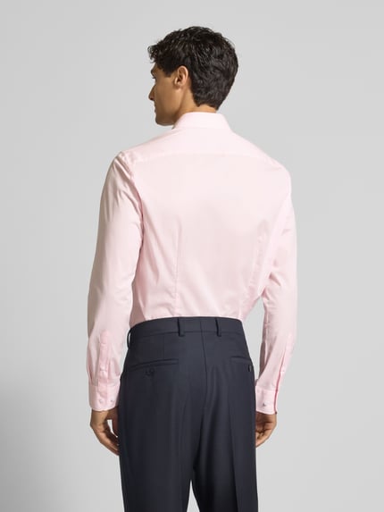 Tommy Hilfiger Tailored Fit Businesshemd mit Kentkragen Hellrosa 5