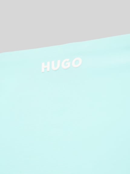 HUGO Bikinihose mit seitlichen Schnürungen Modell 'PURE' Blau 2