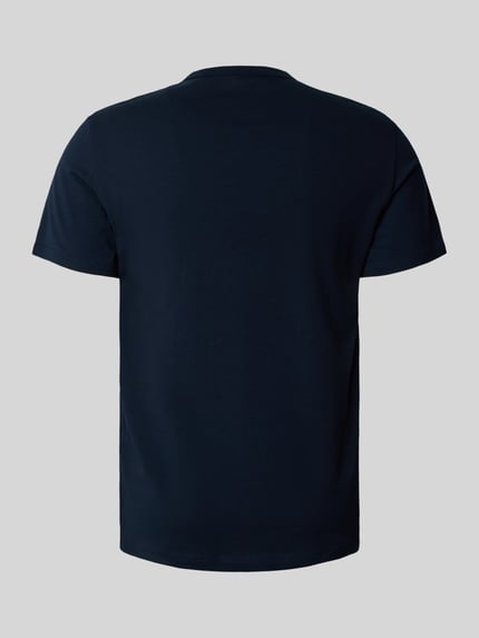 Emporio Armani T-Shirt mit V-Ausschnitt im 2er-Pack Dunkelblau 3
