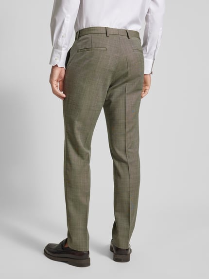CG – CLUB of GENTS Pantalon van viscosemix, model 'Pascal' Kaki - 5